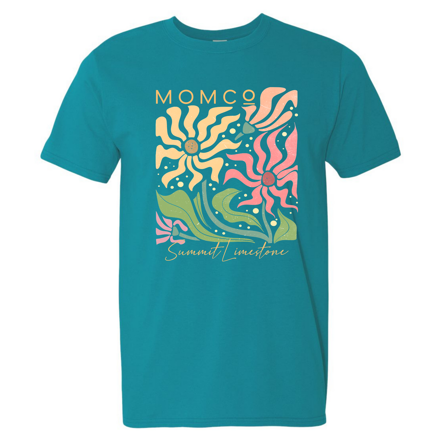 MomCo Floral Graphic Tee