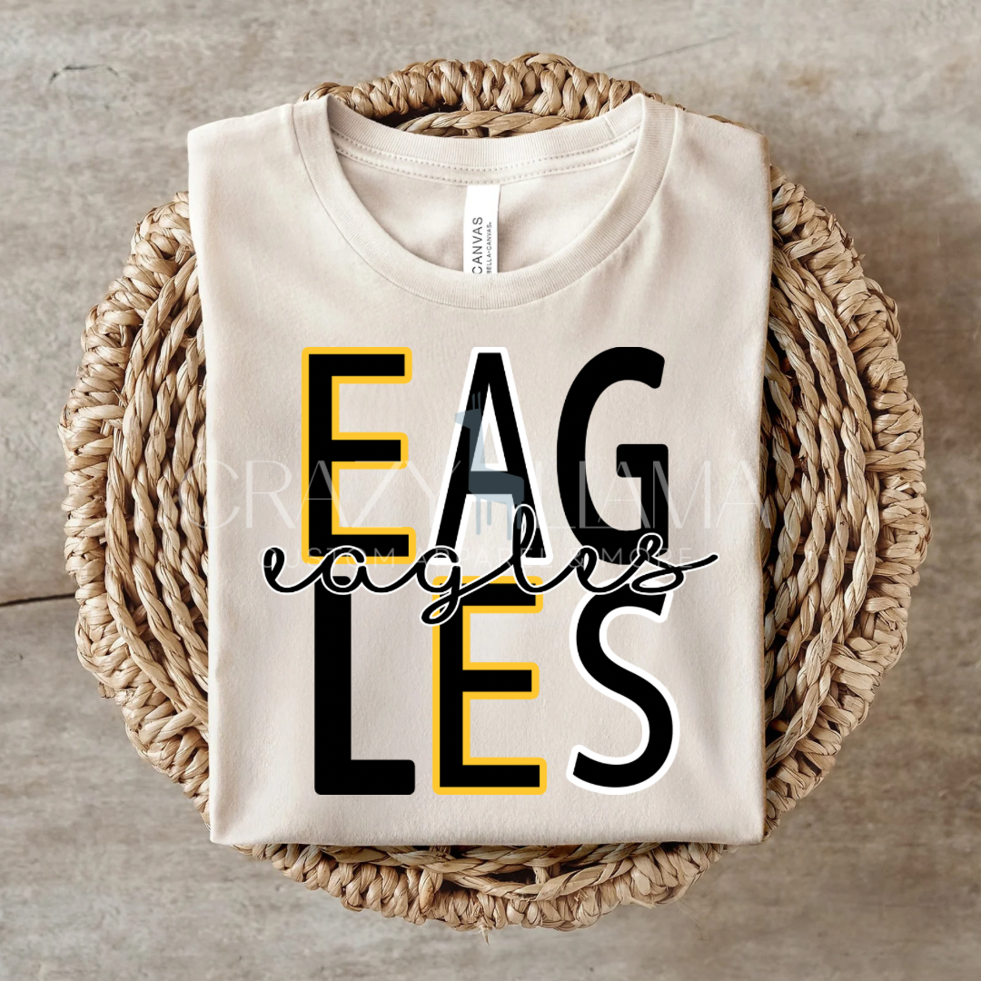 Stacked Eagles Script