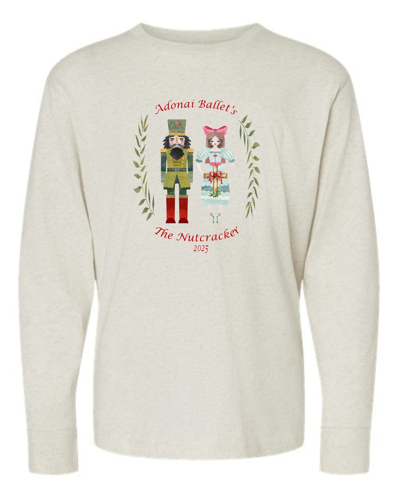 Toddler Nutcracker Ballet T-Shirt 2025 - Natural
