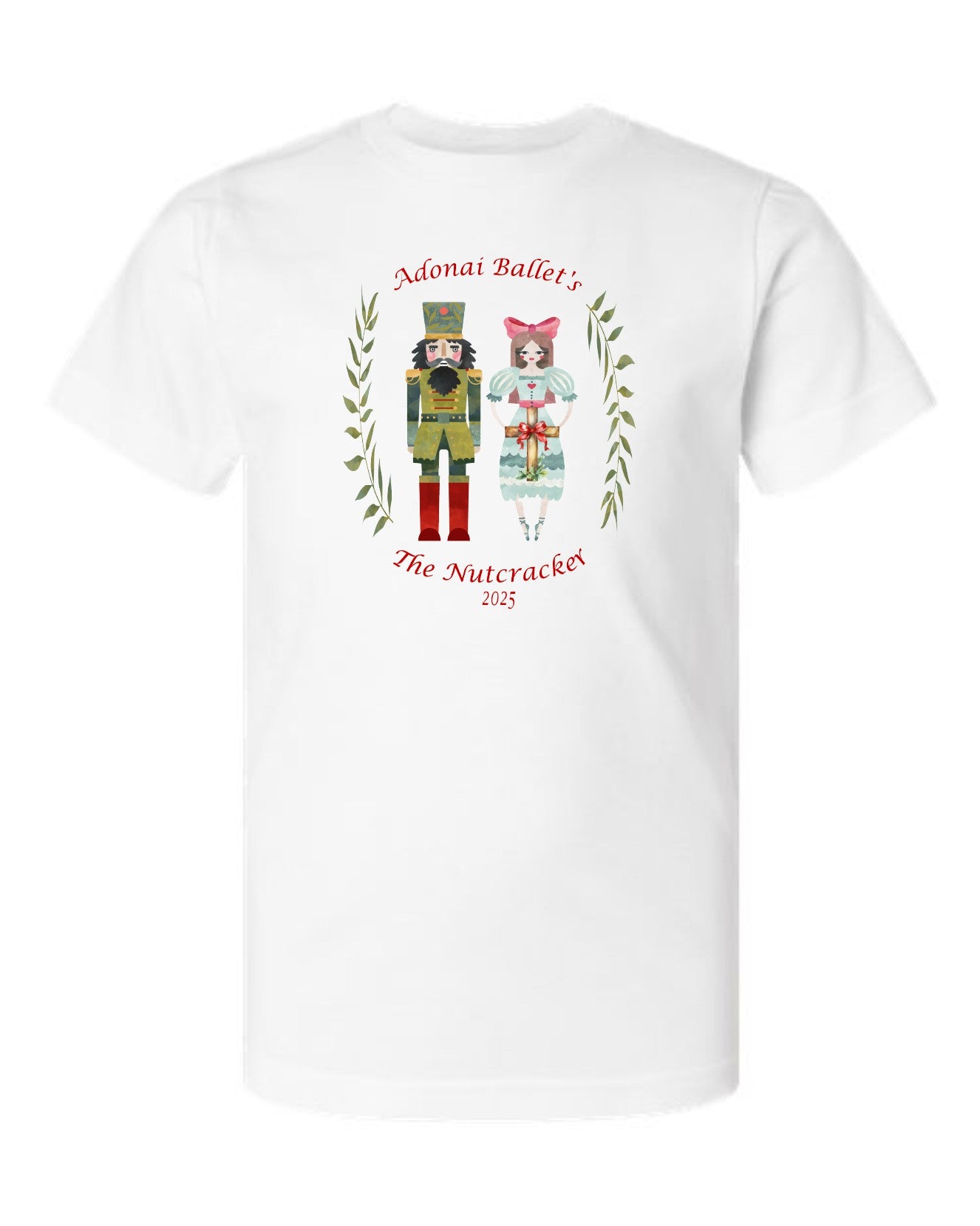 Toddler Nutcracker Ballet SS T-Shirt 2025 - White