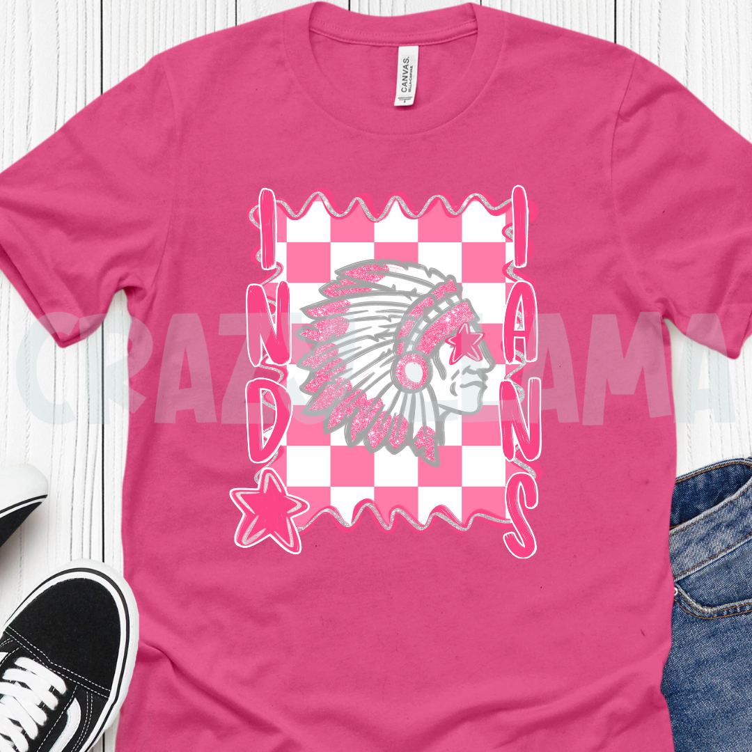 Pink Indians Stamp