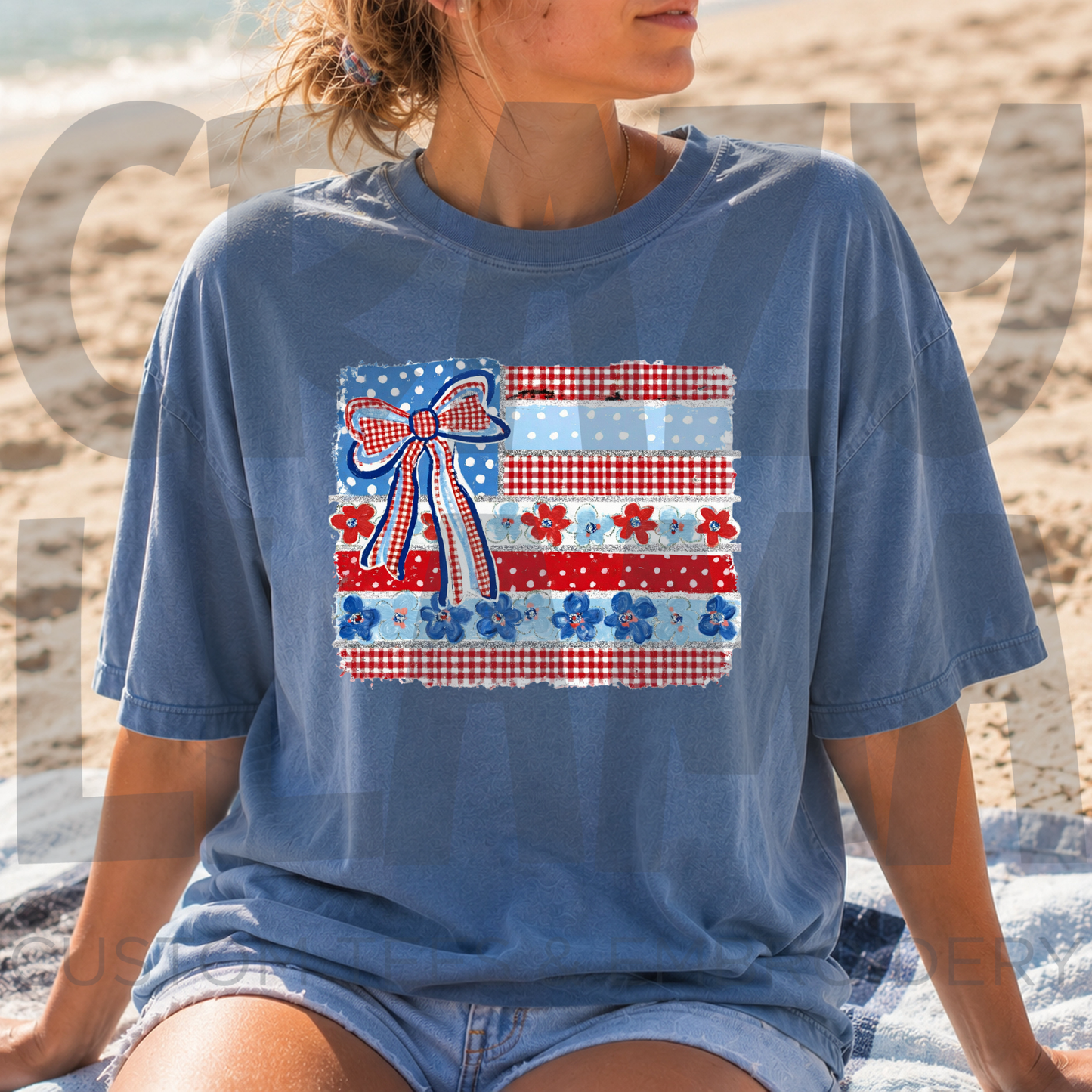 Patchwork Flag Tee