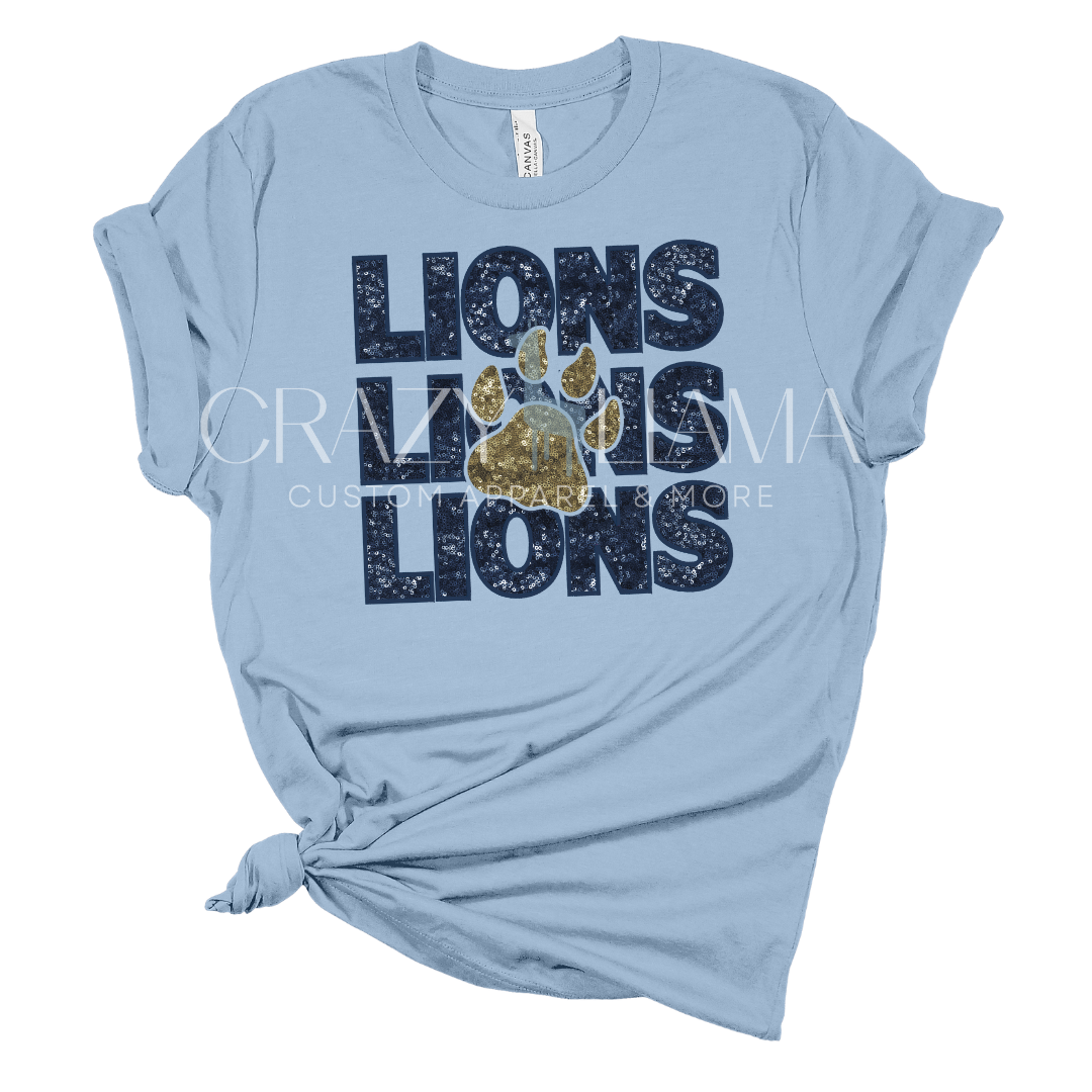 Lions Sequins