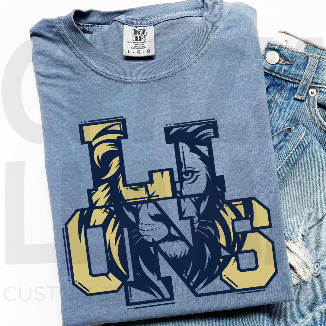 Bold Lions Mascot Tee