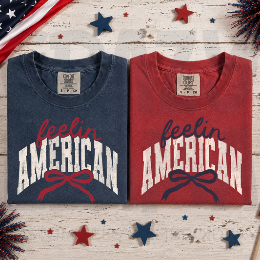 Feelin American Patriotic Tee