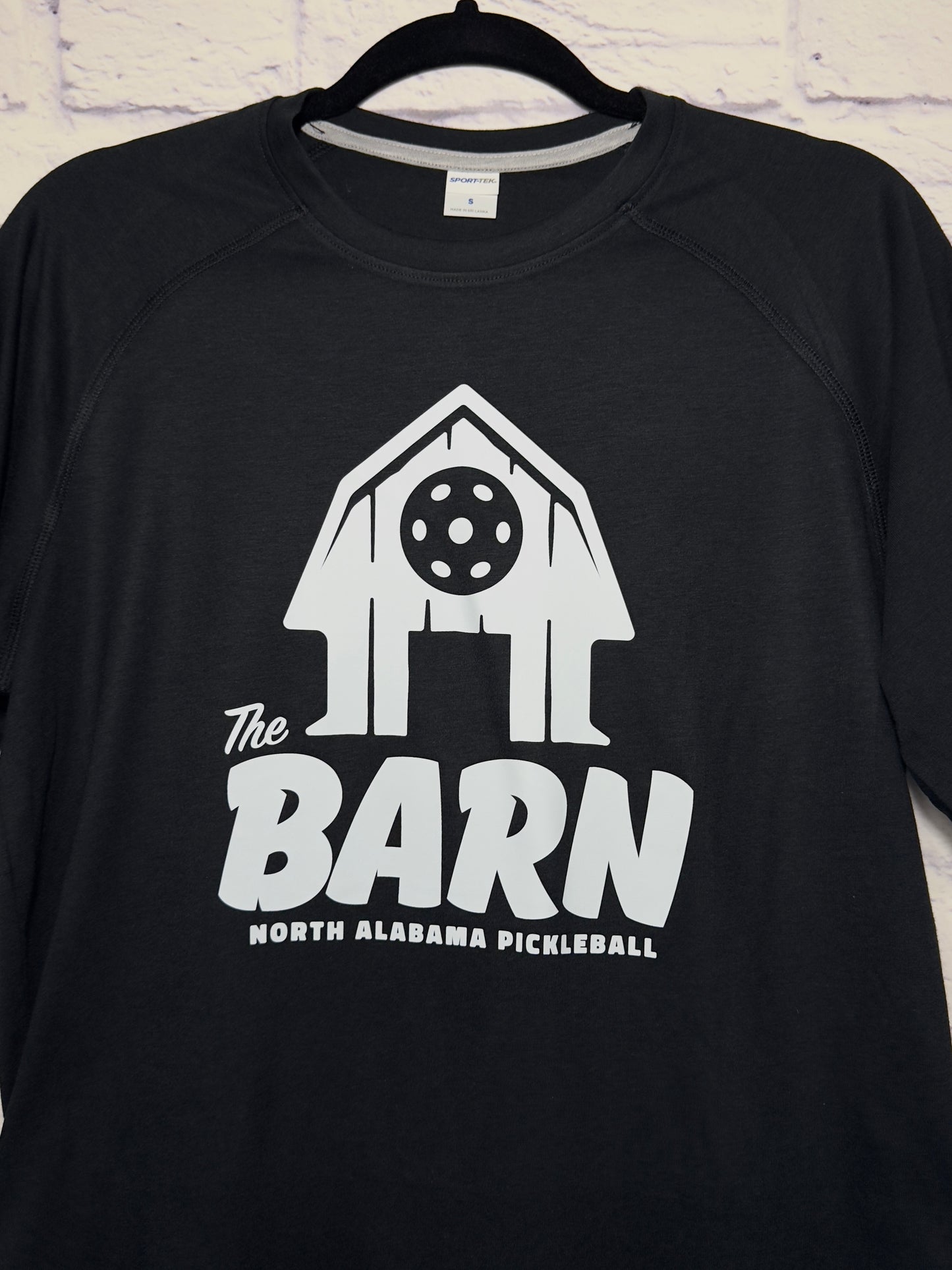 "The Barn" Tee - Black Triad Solid