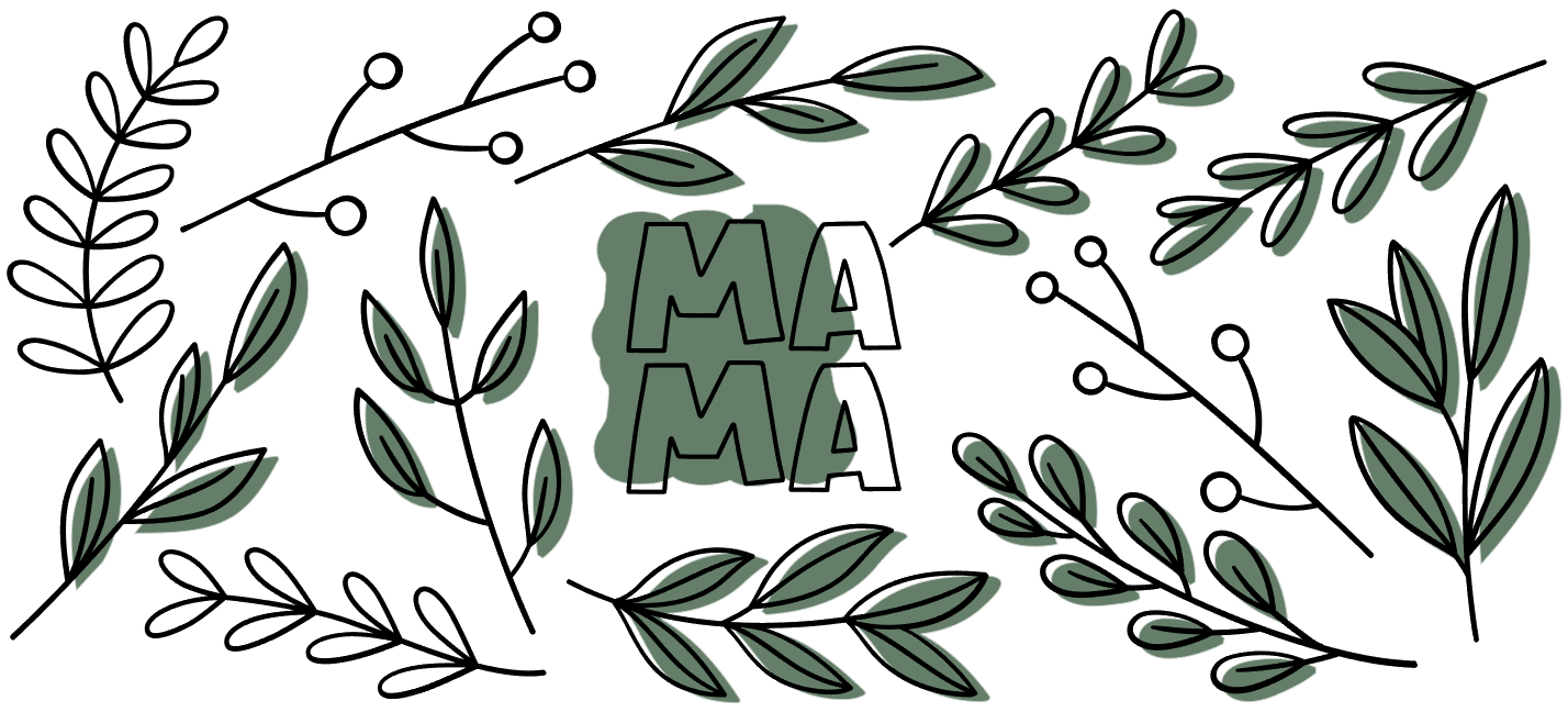 Mama Greenery Glass Tumber