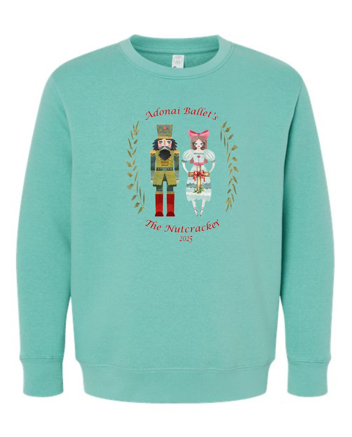 Toddler Nutcracker Ballet Crewneck 2025 - Saltwater