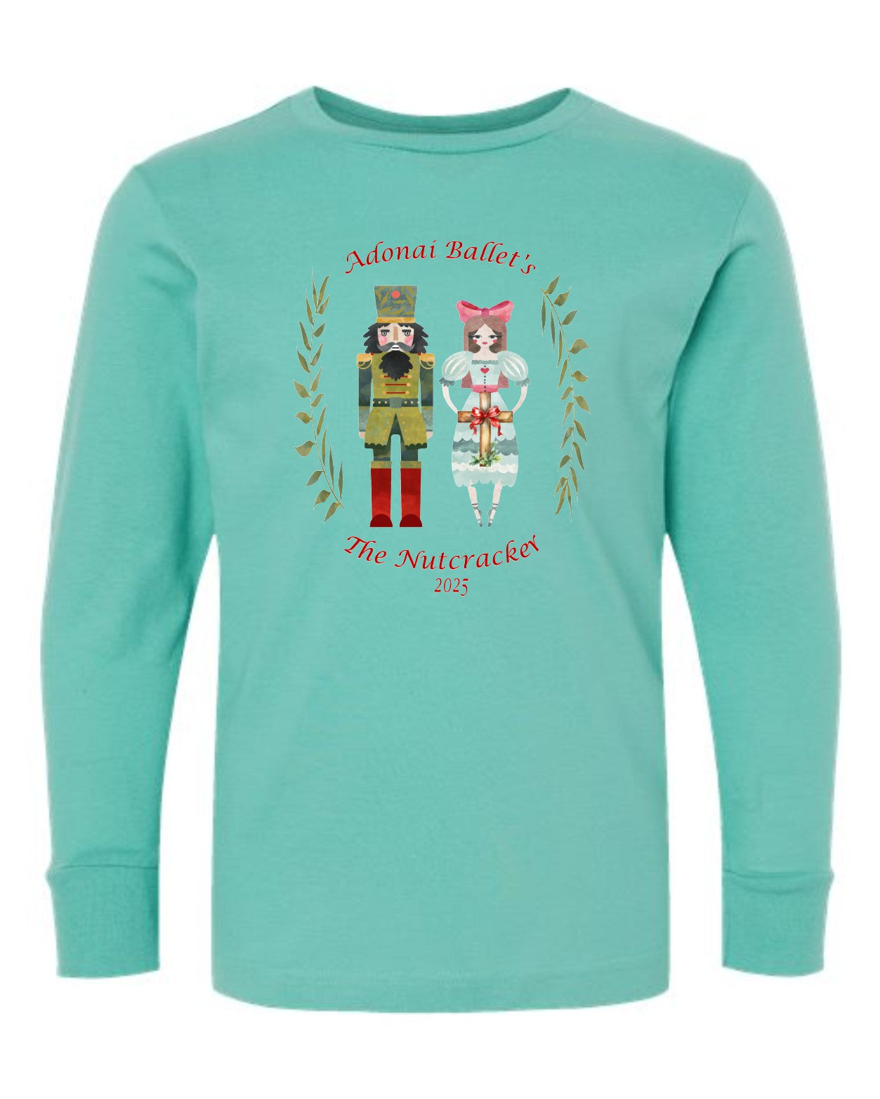 Youth Nutcracker Ballet T-Shirt 2025 - Saltwater
