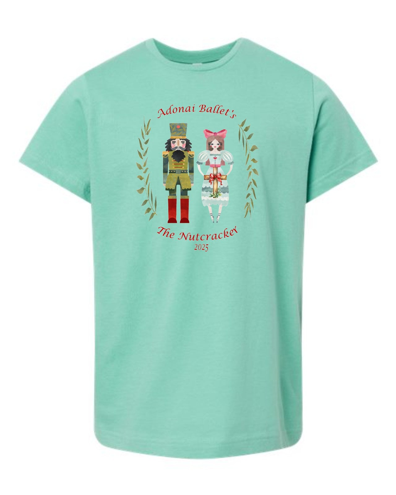 Youth Nutcracker Ballet SST-Shirt 2025 - Saltwater