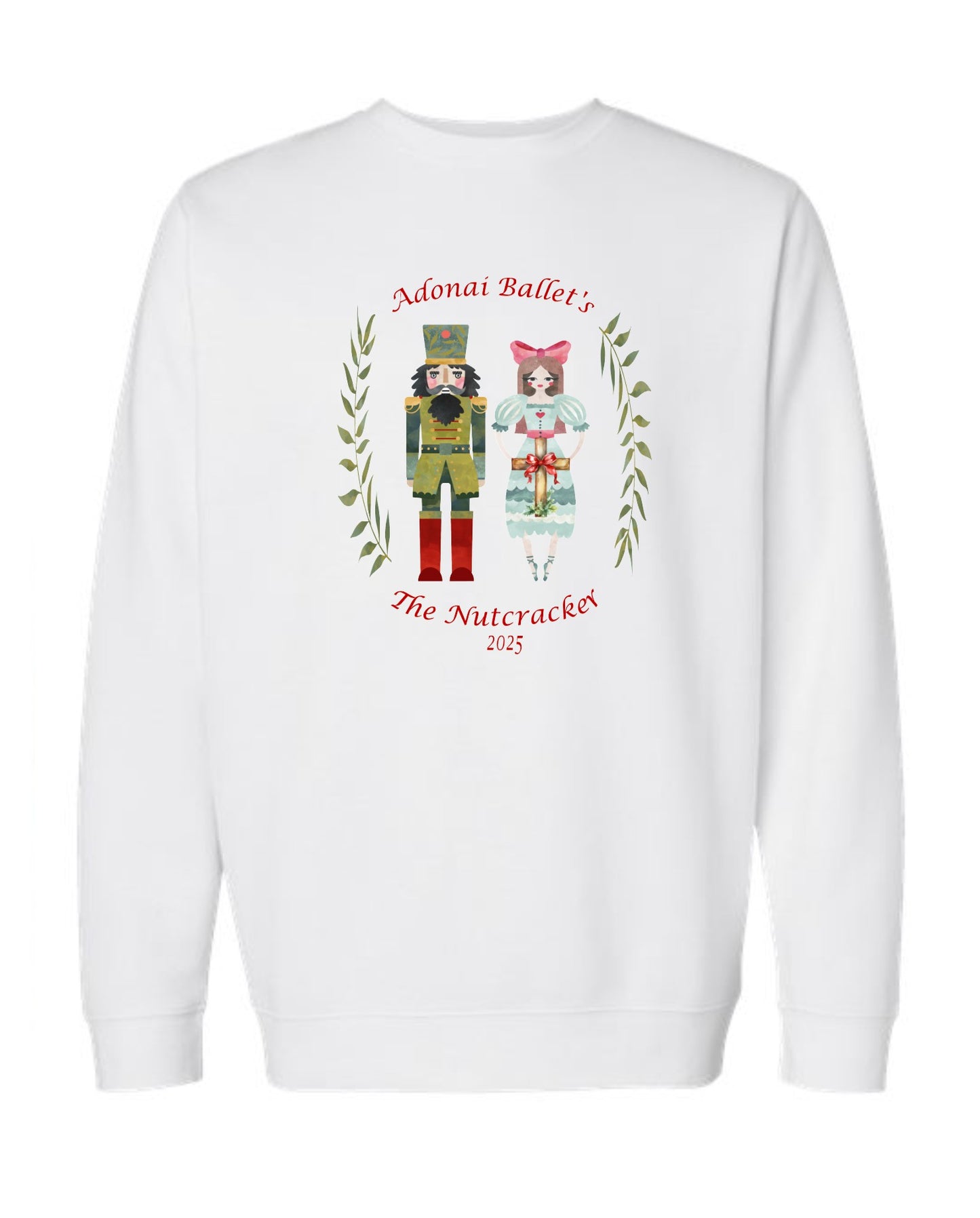 Toddler Nutcracker Ballet Crewneck 2025 - White