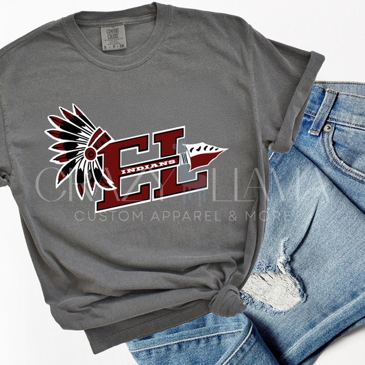 EL Indians Monogram
