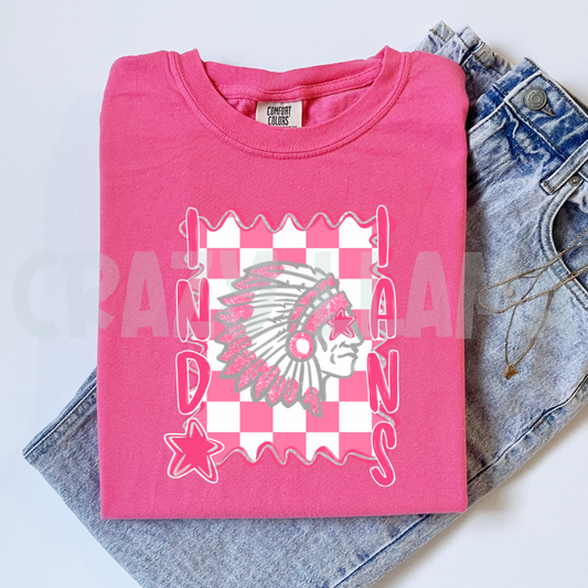 Pink Indians Stamp