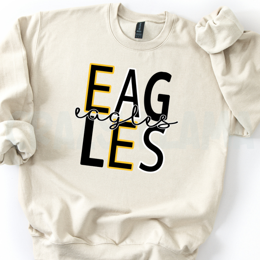 Double Text Eagles Crew