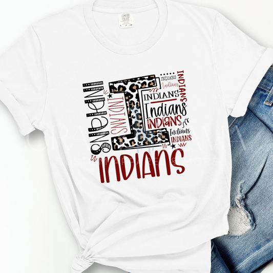 Leopard Letter Indians Spirit